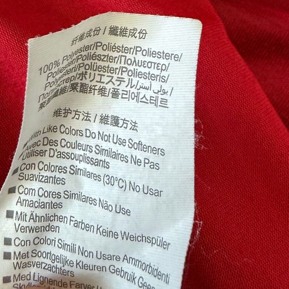 Under Armour Tech Heatgear 1/4 Zip Pullover Red Gray Size 2XL - Picture 9 of 10